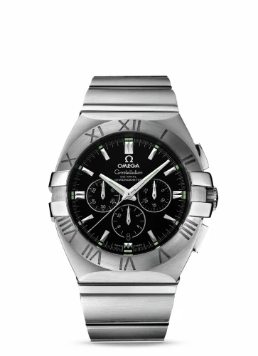 Omega Constellation Co-Axial 41 Chronograph Double Eagle Stainless Steel / Black / Bracelet 1514.51.00 (15145100)